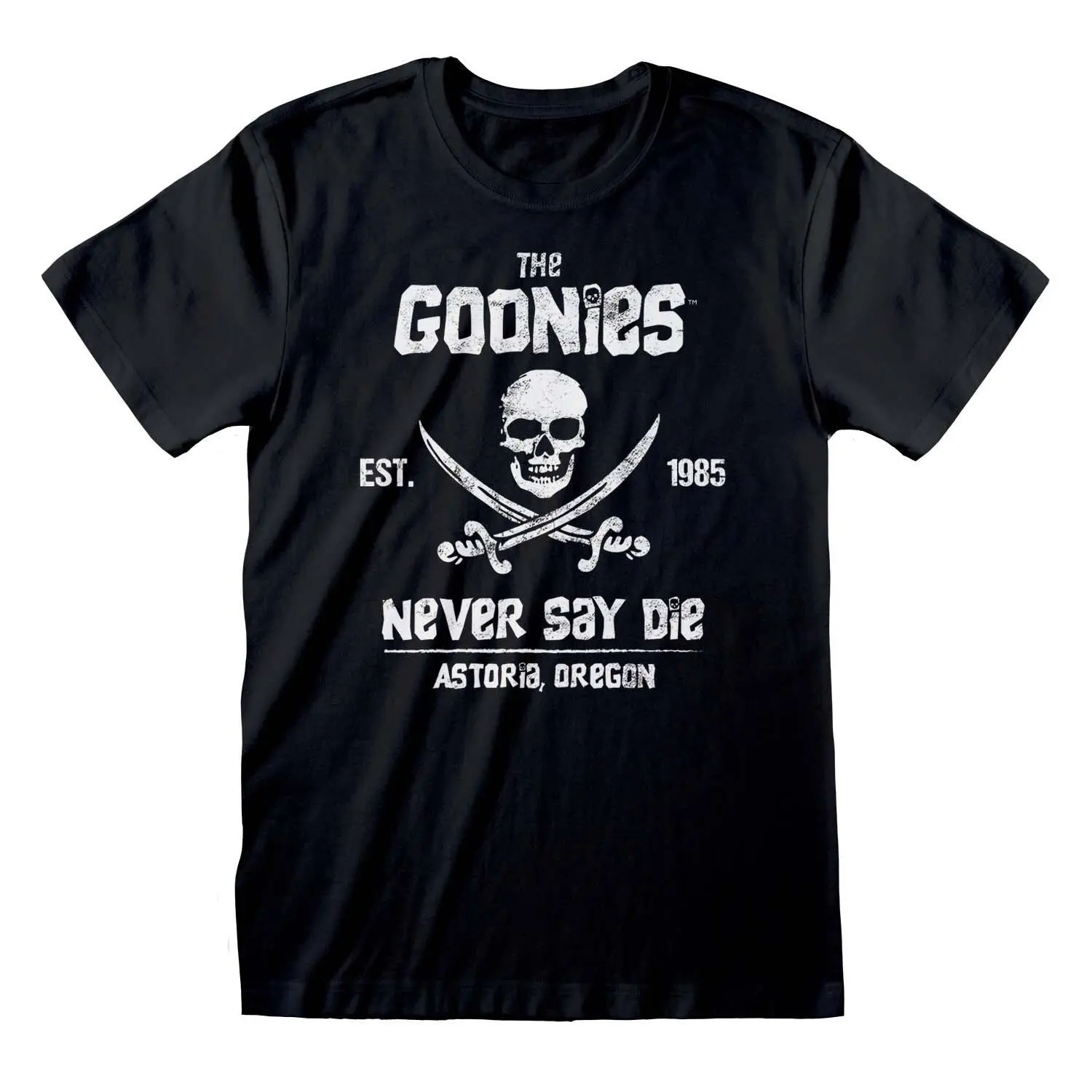 The Goonies Never Say Die T-shirt (Plus Size Option) Official Licensed