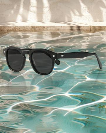 Product Introduction of DeepQ Handmade Acetate Polarized Sunglasses for Men & Women - Retro & Trendy UV400 Protection 14