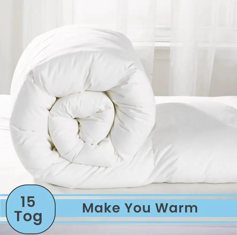 Family Duvet King Size 13.5 Tog-15Tog Premium Super thick and warm fiber duvet for a comfortable experience this winter family's choice 2