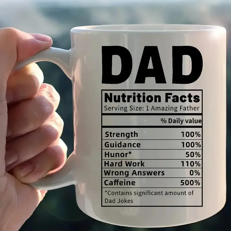 best DAD  Mug Mugs Birthday Gift Office Home Washable Ceramic Drinkware Reusable Coffee Tea 4