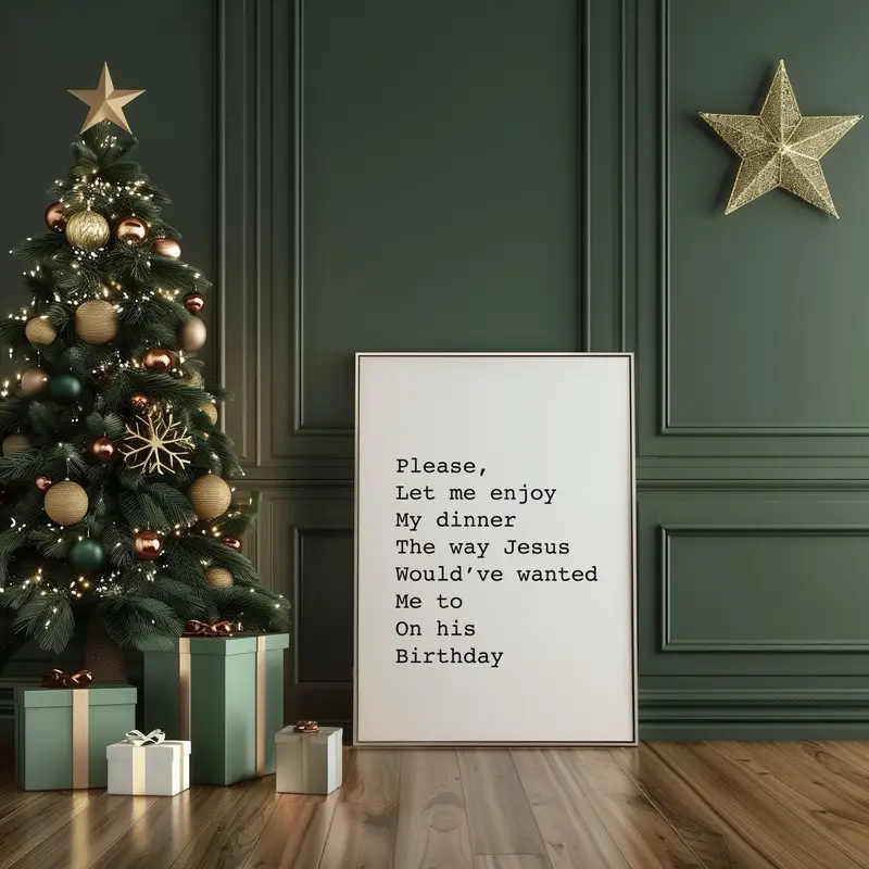 Christmas wall art, Pamela, Christmas Decor, Gavin & Stacey etsy prints Decoration Poster 4