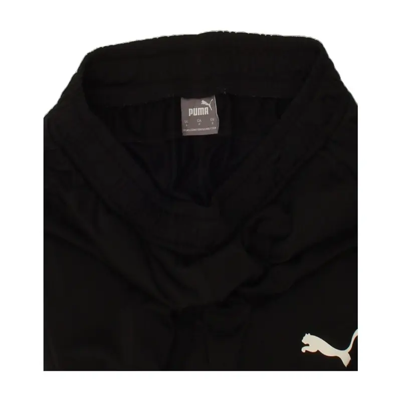 Pre-Owned Vintage PUMA Mens Tracksuit Trousers Small Black Polyester 3