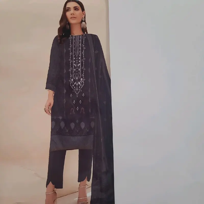 3 piece dhanak suit 1