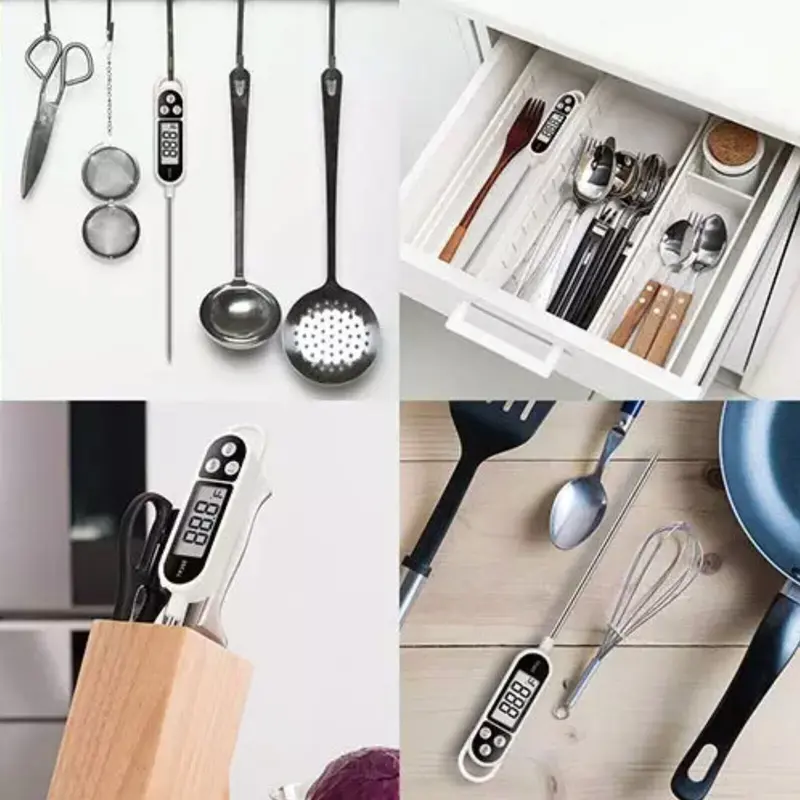 Digital Meat Food Thermometer Temperature Probe for Cooking, Jam, Sugar and BBQ - Kitchen Utensil & Gadget - Utensils 3
