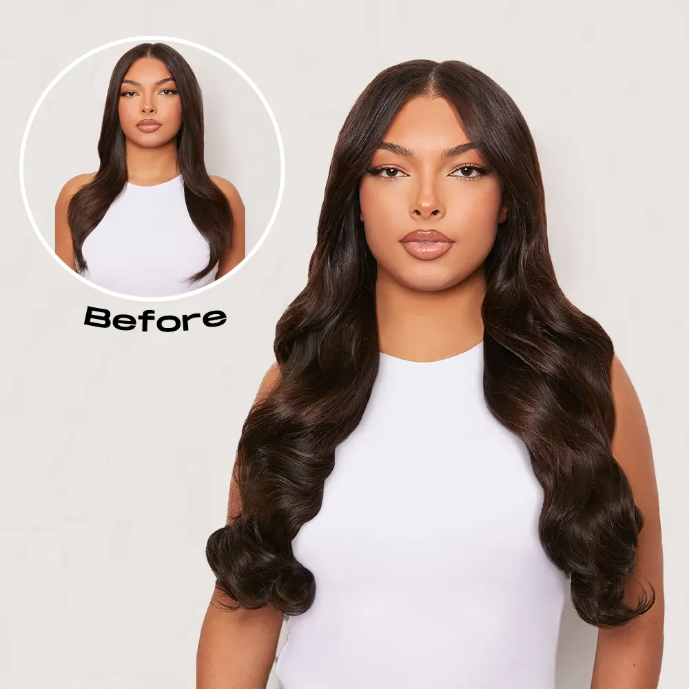 Backstage Clip in 20" Curly