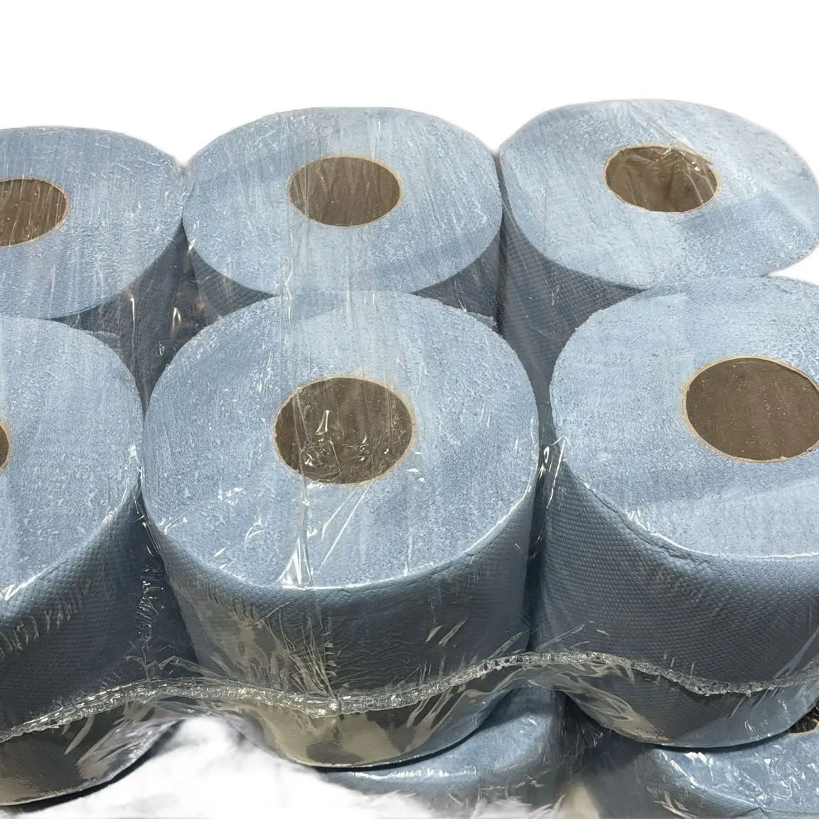 Blue rolls 6 Pack Blue Rolls Centrefeed Blue Roll 2 Ply Embossed Blue Roll Wipes