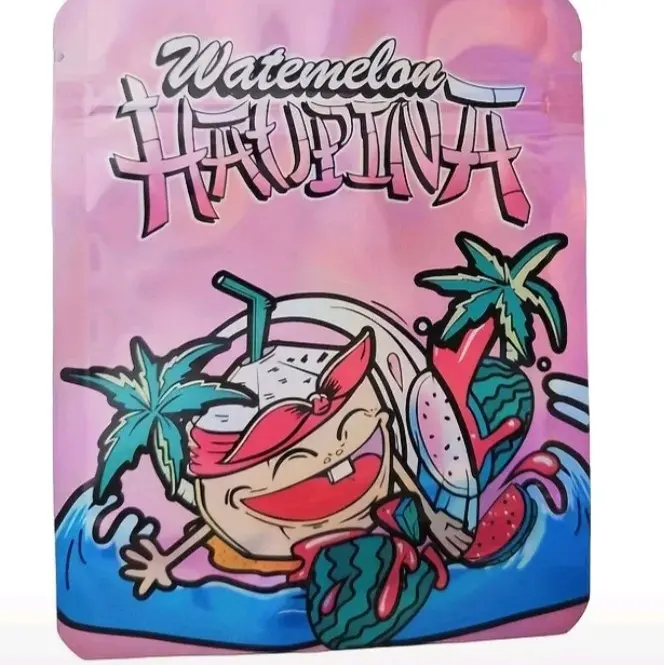 Box of 50 Watermelon Baggies Zip Lock Grip Seal Bags