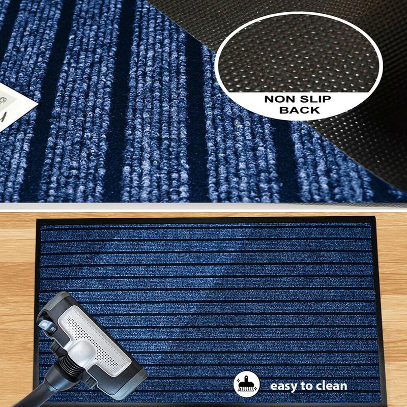 Heavy Duty Rubber Barrier Mat Small Large Door Mat Hallway Runner Kitchen 7