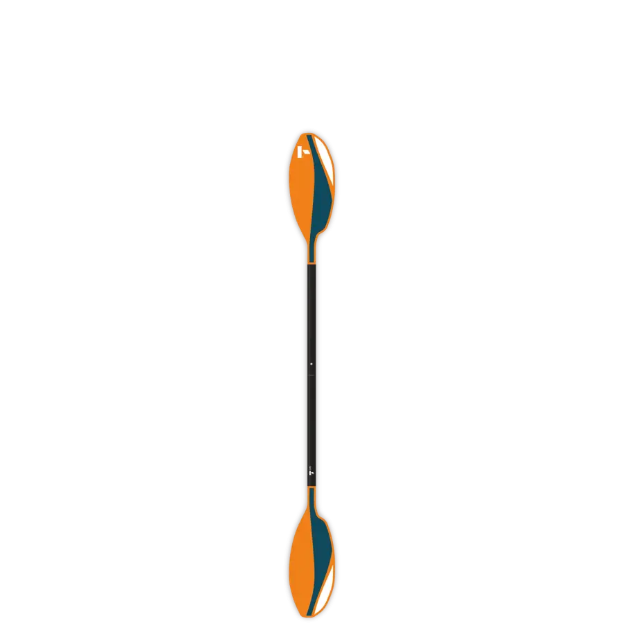 TAHE Kayak Beach Paddles 190cm (2 Piece Alu Shaft)