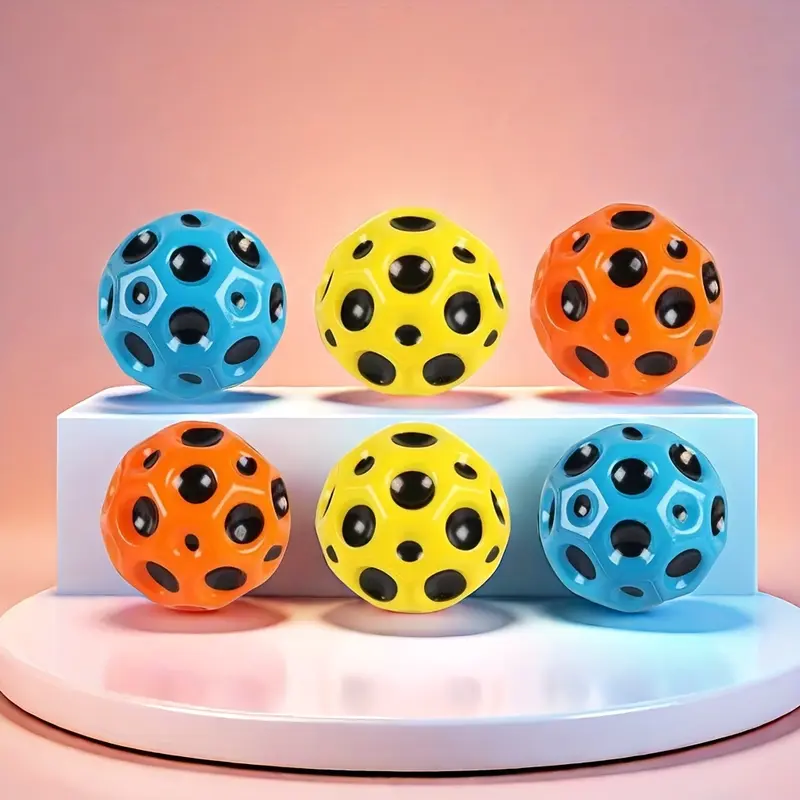 6pcs, Bouncing Ball, Lightweight Foam Ball, Portable Sport Training Ball, Birthday Gift 1