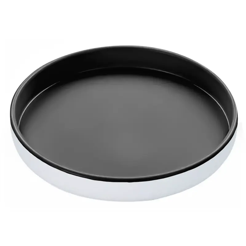 AEX Turntable Cupboard Organiser Rotating Shelf Organiser Kitchen Revolving Storage Racks Lazy Susan for Pantry Cabinets Fridge Makeup & Craft Accessories Holder Black Grey spinning organizer  Waterproof 1