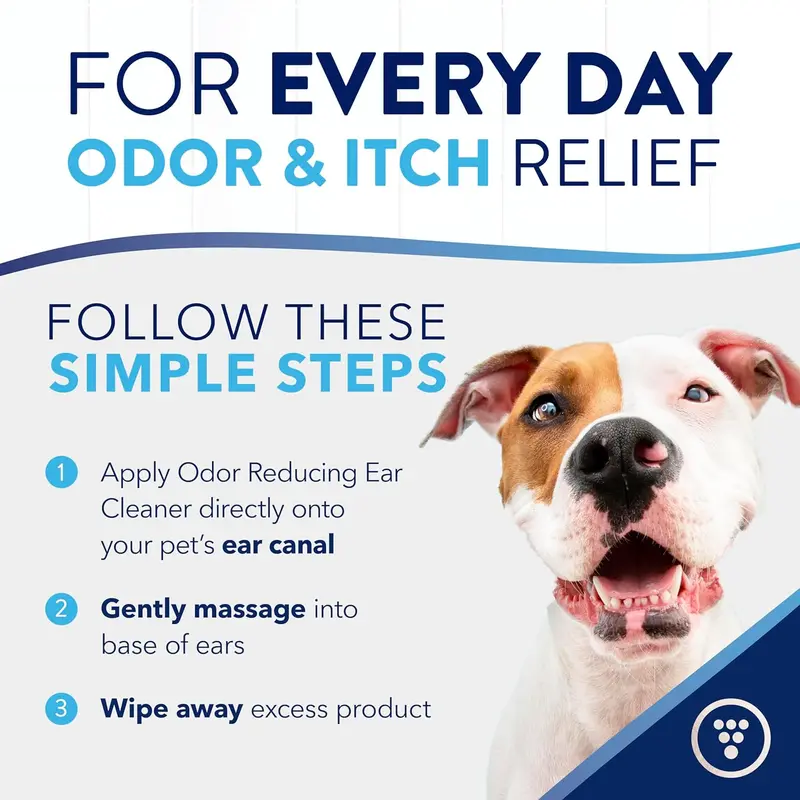 TropiClean OxyMed Medicated Dog Ear Cleaner for Pets - Ear Cleaning Solution & Treatment - Quickly Dissolves Wax, Reduces Odour, Promotes Healthy Ear Hygiene - Ear Cleaner, 118ml 8