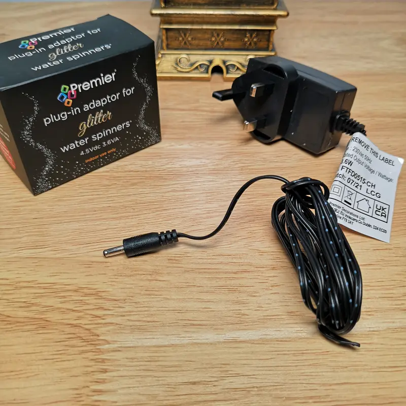 TFD0515 4.5Vdc 3.6VA Plug-in Adaptor for Christmas Water Spinners 0