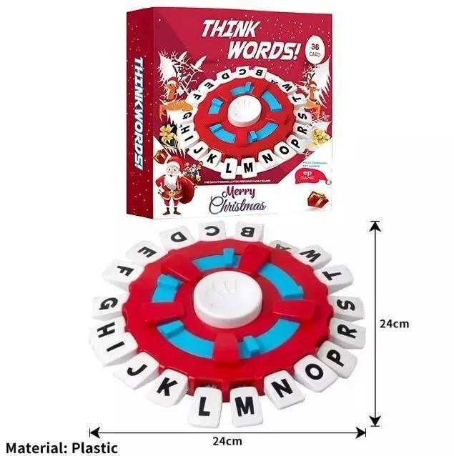 NEW Think Words Tapple Word Game The Quick Thinking, Letter Pressing Game Gift - 7