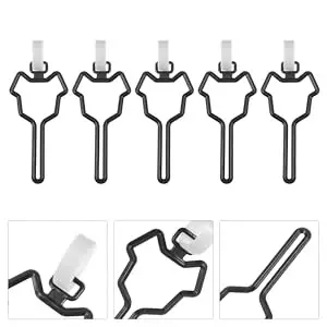 5 pcs Pet Poop Bag Clip Dog Poop Bag Holder Hands Dog Waste 5