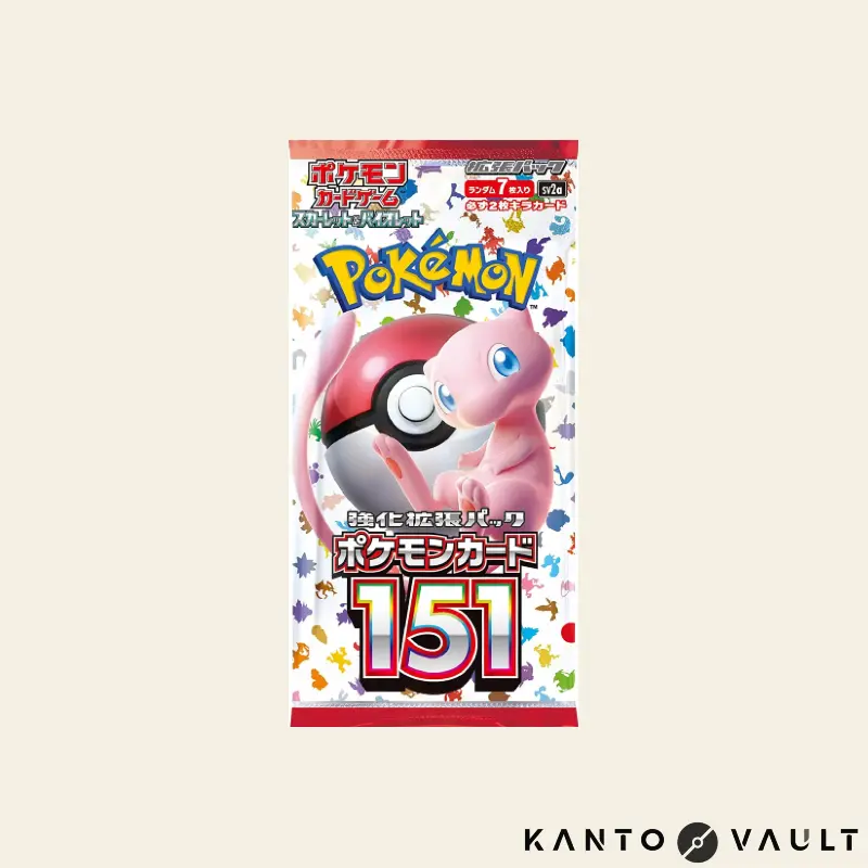 Pokemon TCG: 151 S&V Single Booster Pack - Japanese Version