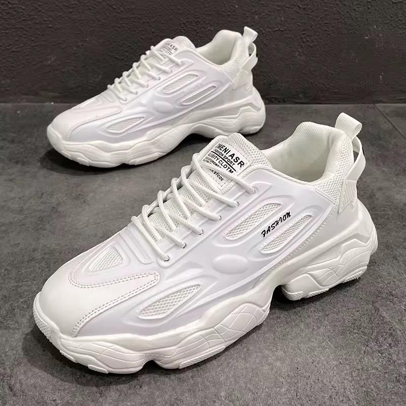 Men's Summer Casual Running Shoes with Height Increasing Insole New Breathable Versatile Walking Style Sports Shoes 1