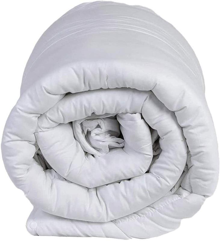 Luxury Ultra-Light Double Quilt | Anti-Allergy, All Tog, Classic Box Pattern | Hand Washable, Single Double King Super King Sizes 2