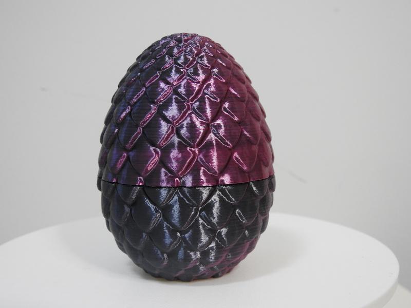 3D Printed Dragon Egg with Baby Dragon Toy - Collectible Fantasy Sci-Fi Toy 7