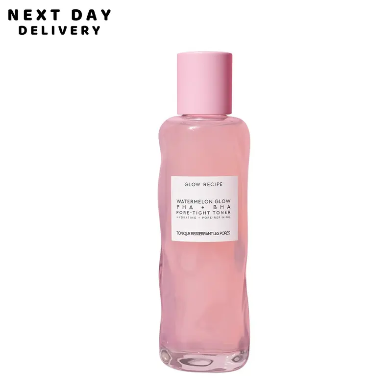 GLOW RECIPE Watermelon Glow PHA + BHA Pore-Tight Skincare Toner for Skin Repair [Next Day Delivery] Comfort Hydrating Moisture 0