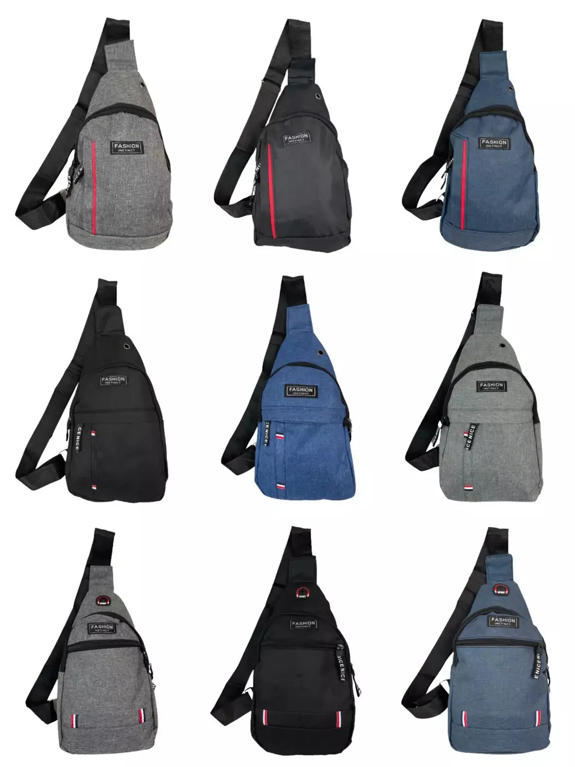 Hampton & Stewart Men's Waterproof Cross Body Shoulder Messenger Bag for Travel and Work