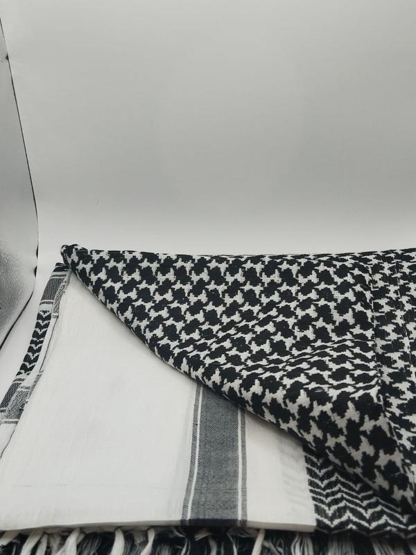 Shemagh Keffiyeh Scarf Arab Palestine Mens Women Palestinian Head Neck Wrap 1