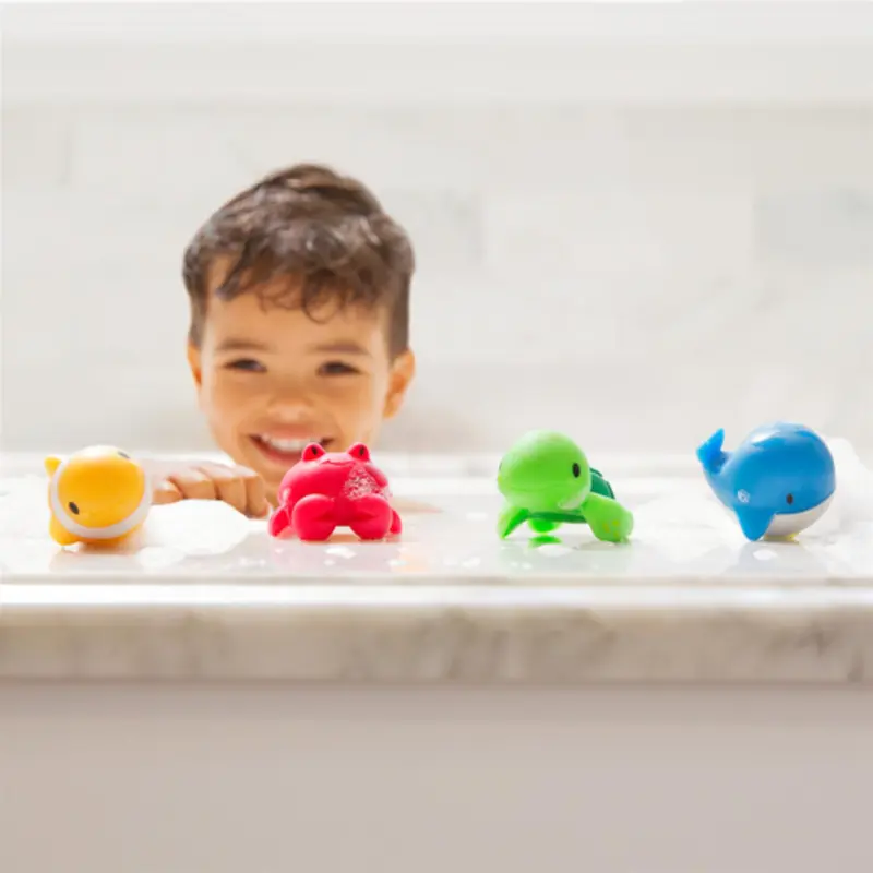 Munchkin Baby Bath Squirters Ocean Animal Buddies Pack of 49m+ 3