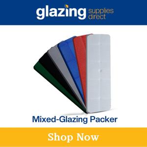 Glazing Supplies Direct /// 28mm Glazing Window Floor Flat Packers /// Mixed Pack /// UK Made /// Shims Spacers