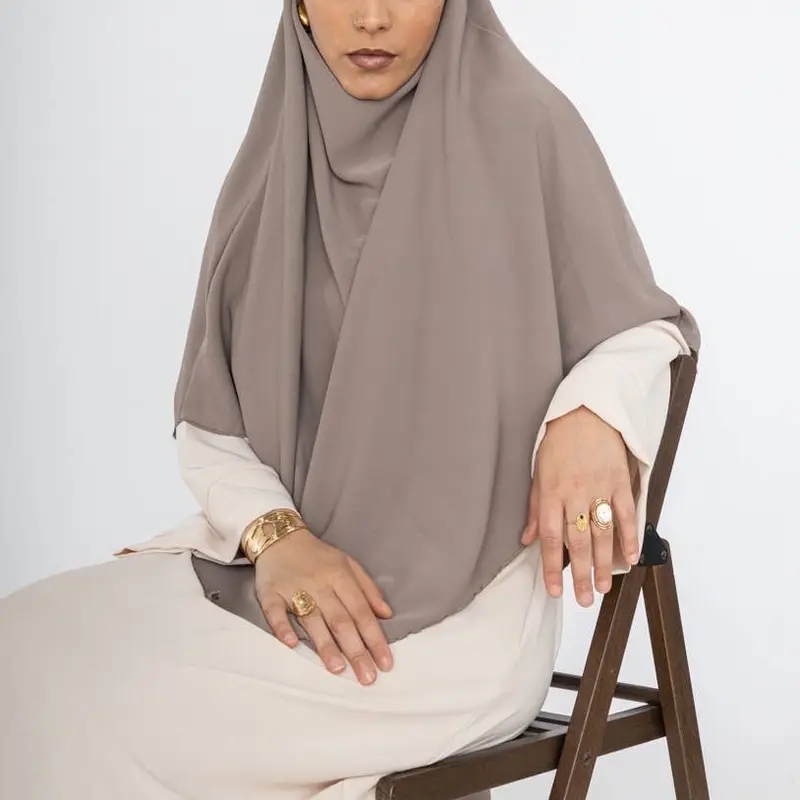 Medina Silk Khimar - Hijab Style for Muslim Women 1