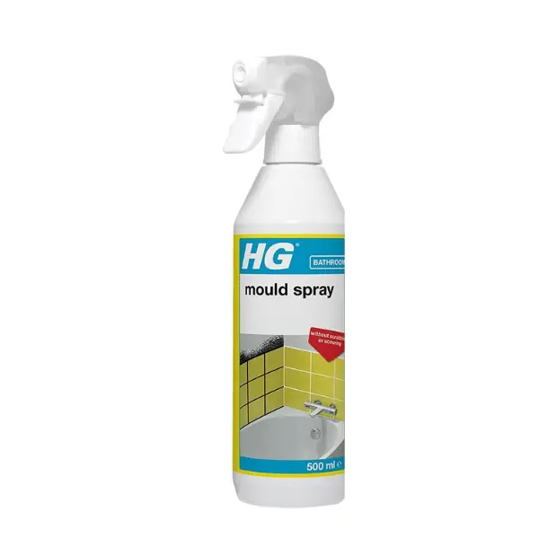 Effective Mould Spray & Mildew Cleaner - Removes Mouldy Stains from Walls, Tiles, Silicone Seals & More - 500ml, Pack of 1 - Household Supplies Cleaning Wood