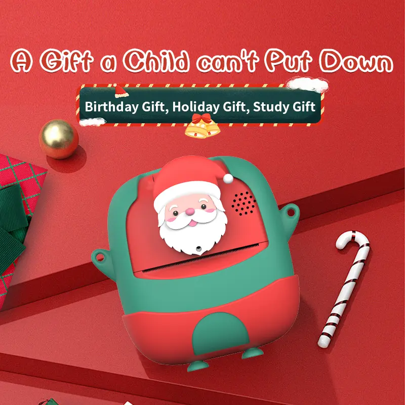 Children's Polaroid camera can take photos, print digital toys, carry on small mini cameras, boys and girls' birthday gifts