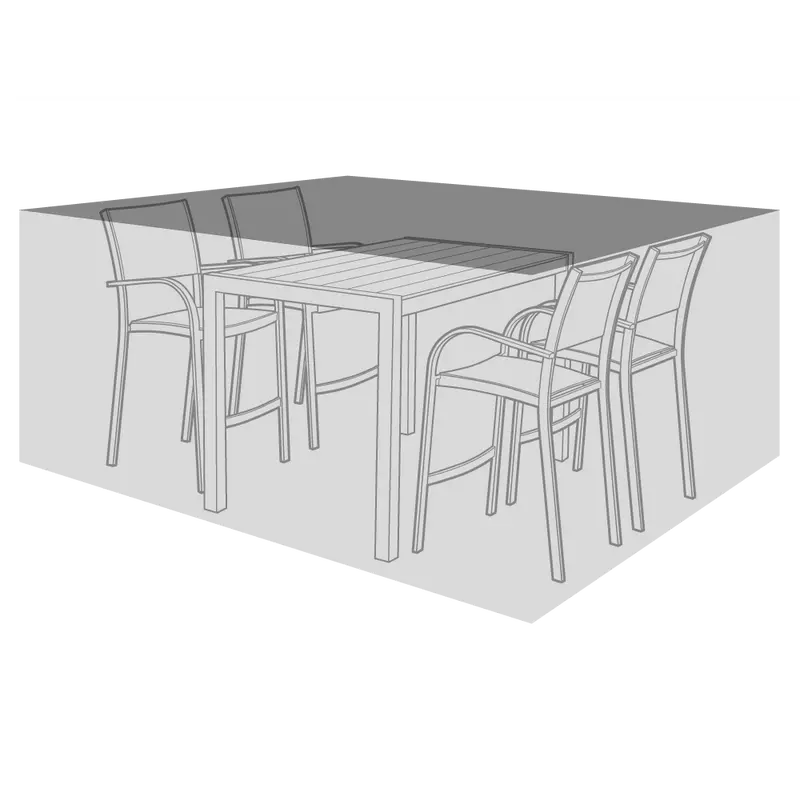 All Sizes Oxford  Rectangular Cover Fits Rectangular Furniture Sets 100cm to 300cm 1