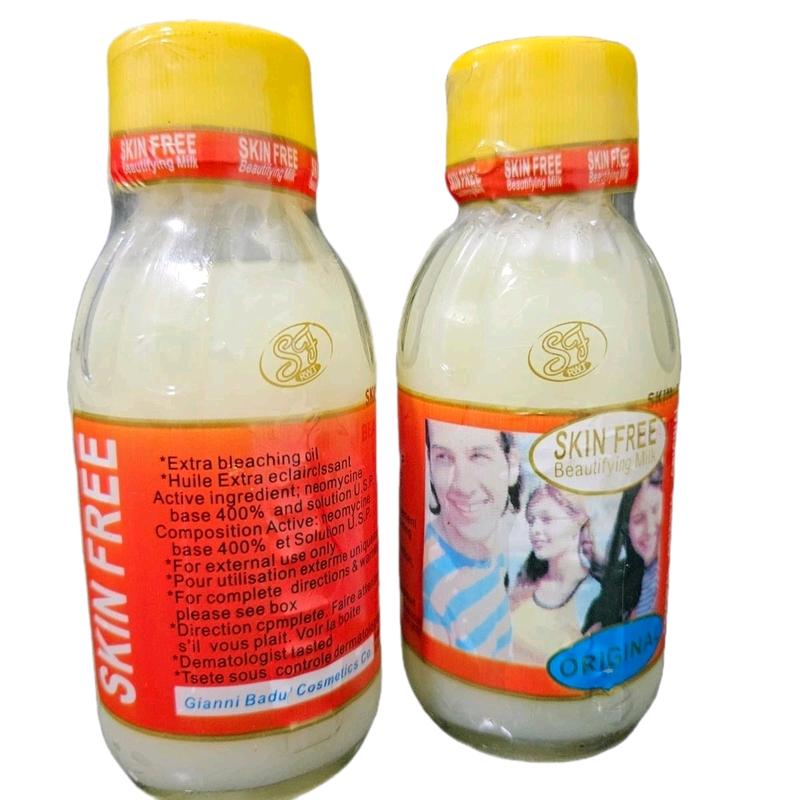 Skin Free Milk Beautifying Milk for Activating Your Lotion or Oils - Body Care Cosmetic (1pc) Clear Skin 0