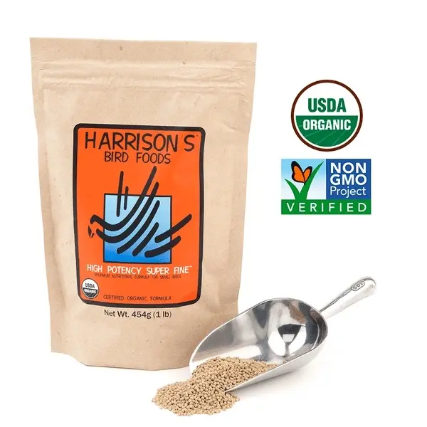 Harrisons HIGH POTENCY SUPER FINE Bird Food for Canaries, Finches, Budgies