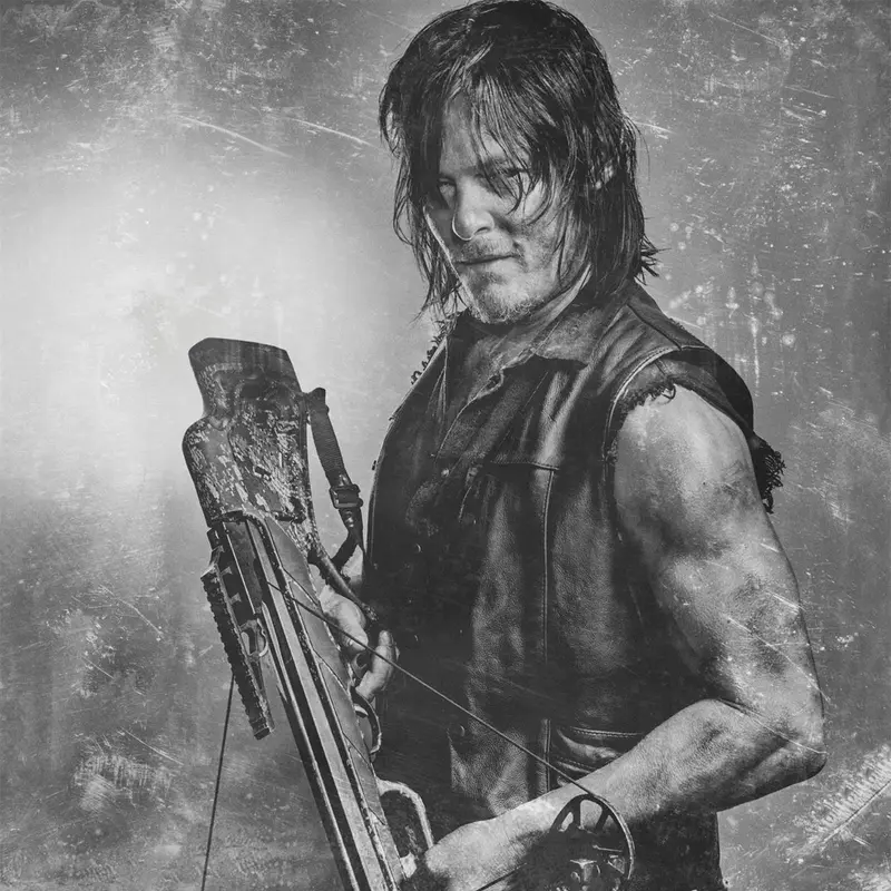 Walking Dead Daryl Dixon Fleece Blanket - 100% Polyester - 100 x 150cm 4