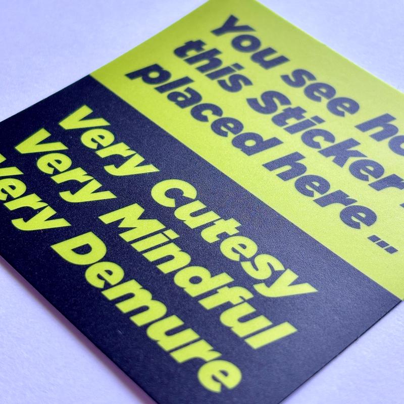 Matte Self-Adhesive Laminate for Making Stickers 1