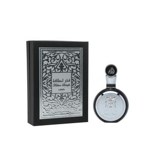 Lattafa Fakhar Silver for Men 100 ML EDP Luxury Arabian Perfume for Men, With Apple, Bergamot, and Ginger Accents Eau De Parfum Fragrance Aroma Scent