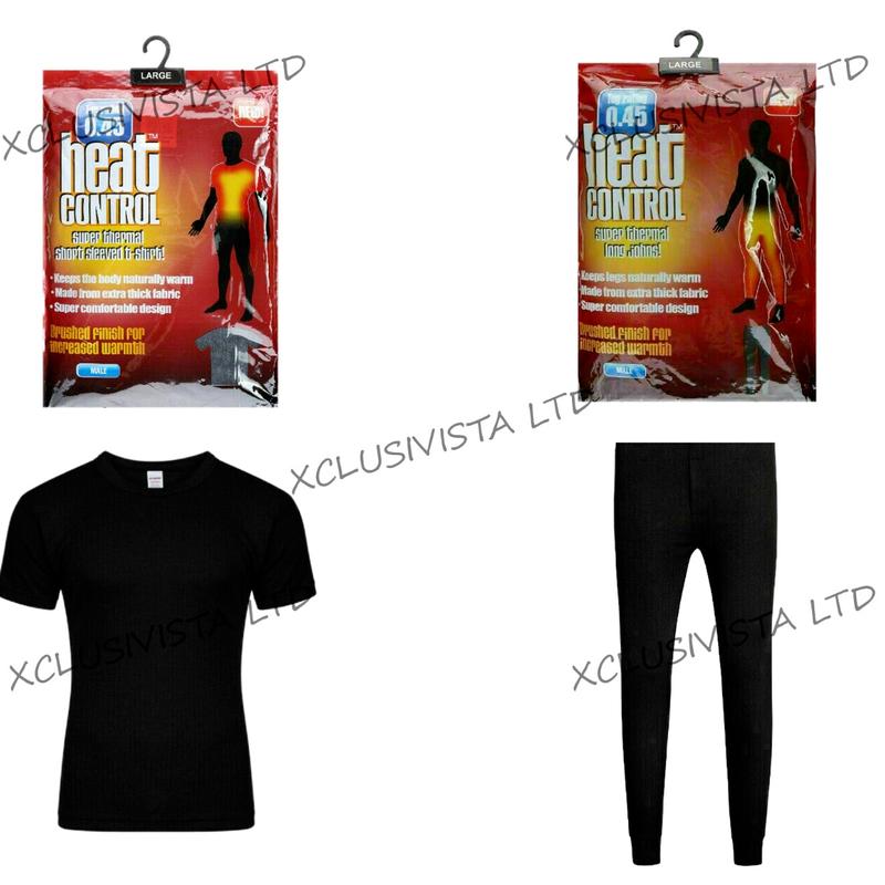 Long Johns Bottoms Thermal Underwear Mens Fleece Lined Leggings Under Wear Pants Clothing Menswear Round Neck Top Trouser Garment Layer Medium Polyester Set Short Sleeve Stretch Suits T-Shirt Crewneck Small, Medium, Large, XLarge, XXLarge Tshirt 2