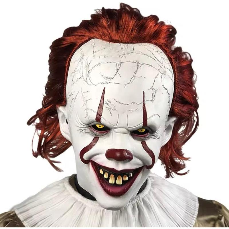 Pennywise Halloween Mask – Perfect Clown Mask for the Ultimate Scary Costume Comfortable 0