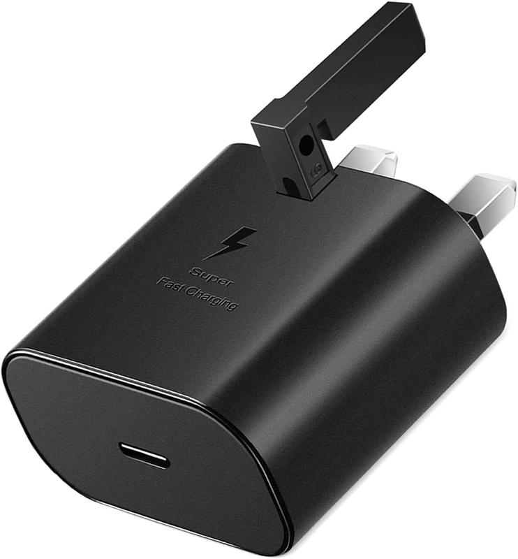 USB-C Fast Adapter Charger Plug, Type-C Fast Charging Cable, USB Mains Wall Charger with Type C Cable for Galaxy S24/S23/S22/S21/S20/A55/A54/A53/S22/S22/S21/S23Ultra, S22 Ultra, S21 Ultra, A34/33/73/72/71/52 Secure And Reliable Mobile Cellphone smartphone 1