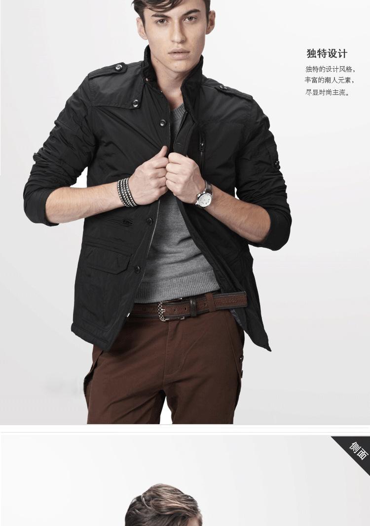 Product Introduction of 2023 Winter Men Jackets and Coats Leisure Windproof Thick Warm Jacket Men's Long Trench Coat Parka Clothing Drop Shipping 45