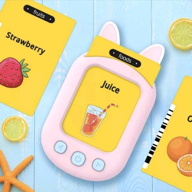 Talking Flash Cards for Toddlers 224 Words Learning Toys Preschool Audible Game busy board baby development 5