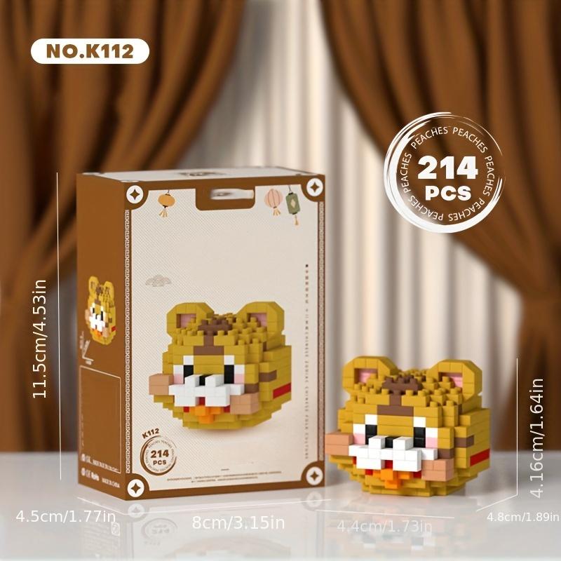 LED Monkey Zodiac Puzzle Blocks: Engaging, Educational Decor for All Ages - Chinese Zodiac Series 6