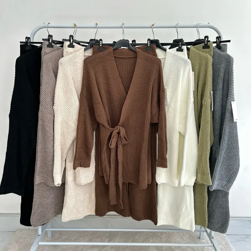 Knit Kimono Style Co-ord 0