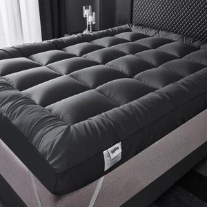 Grey Luxury 10cm Bounceback Mattress Topper Available in Single, Small Double, Double, King, & Superking Sizes microfiber mattresstopper