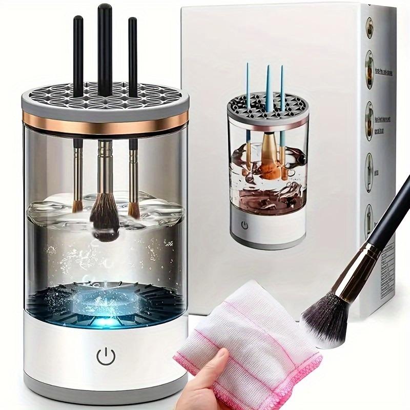 2 in 1 Multifunctional Upgraded Automatic Electric Makeup Brush Cleaner, Great Christmas Gift for Women Cleansing makeup brushes Cosmetic eco  tools new  make makeup  brush makeup  brush  cleaner 8