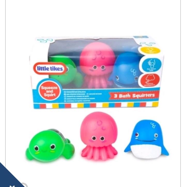 Little Tikes Bath Squirters Pack Of 3 0