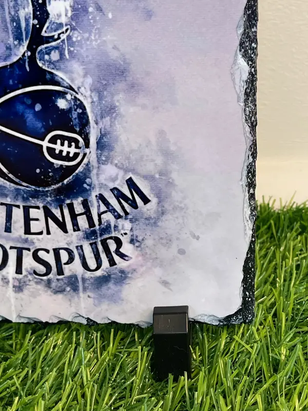 Tottenham Hotspur Football Club - THFC Emblem Slate Plaque -  Decorative Gift for him or her - Spurs badge Print for any lover of the team. 4