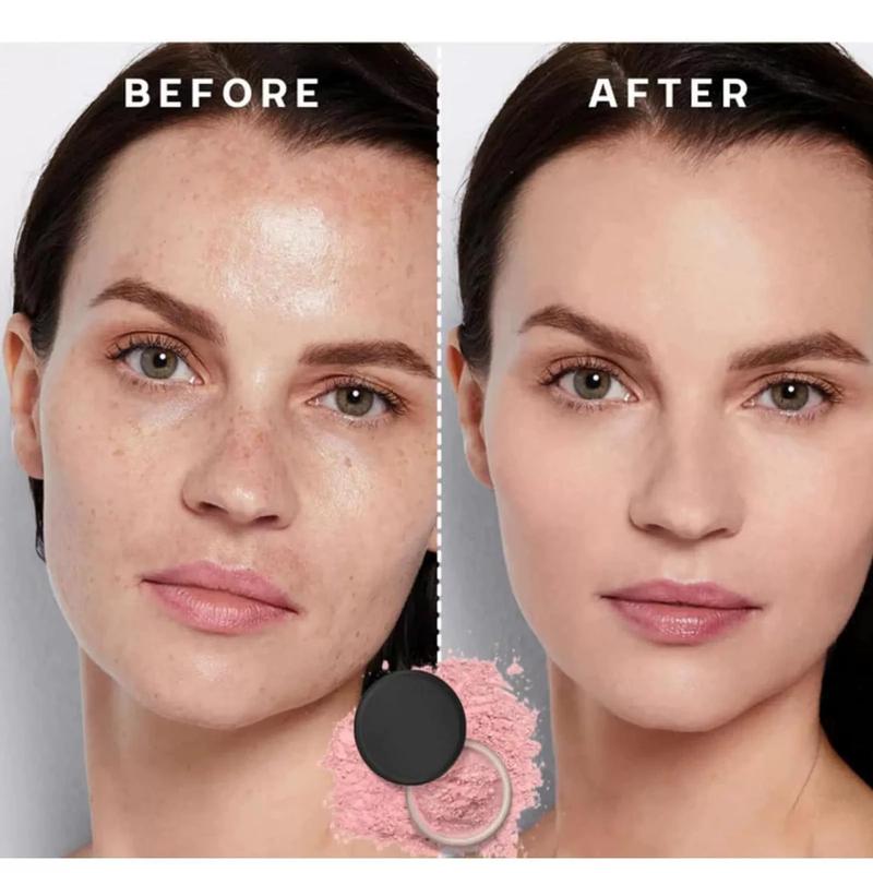 Product Introduction of ONESIZE Pure Desire and Atmosphere Makeup Loose Powder Blush Set with Puff - Ultra Pink No.1 - 10g 1