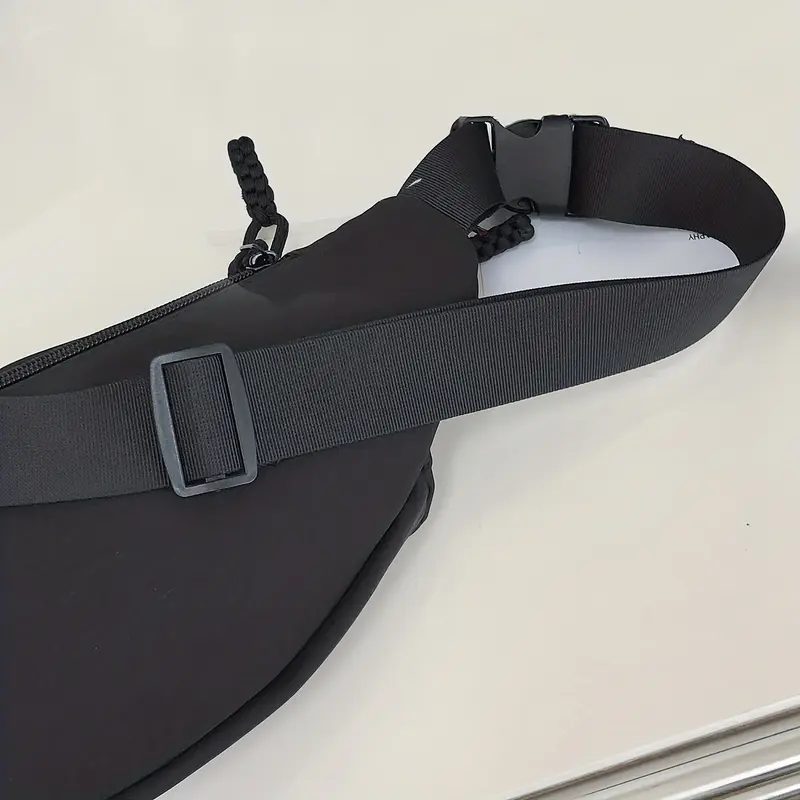 New Waist Bag Fanny Pack For Men Mobile Phone Pouch Chest Bag With Adjustable Strap, Lightweight Waist Bag For Gym Fitness Workout Travel Work Commuting 3